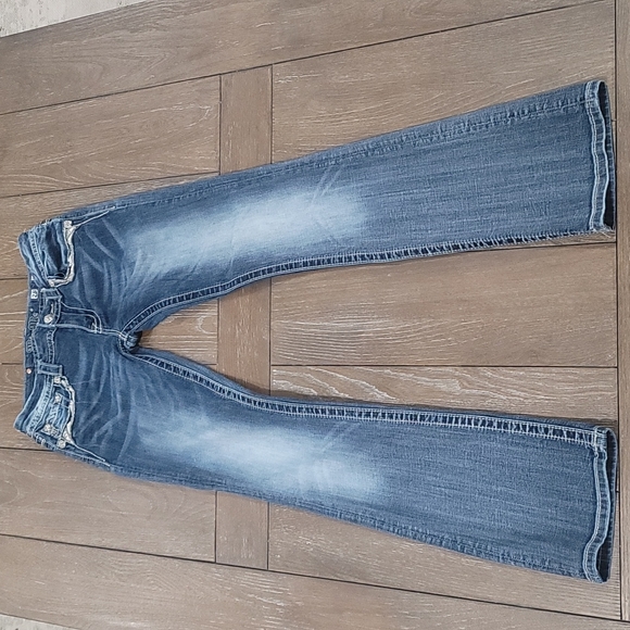 Miss Me Blue Straight Leg Jeans - Picture 4 of 13